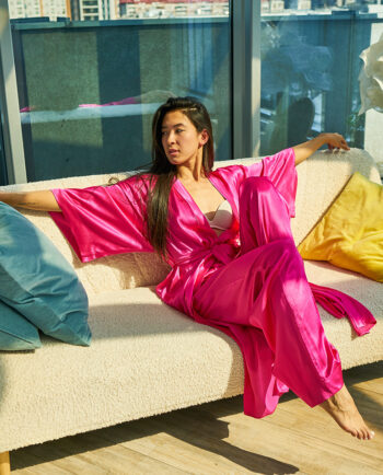 Aura of Rose kimono